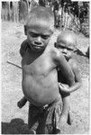 Children in clearing at Gwagwani'ulou hamlet