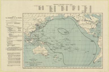 Sifton, Praed & Co's sketch map of the Pacific Ocean