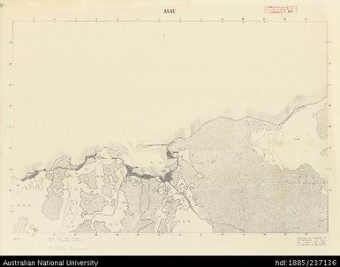 Samoa, Savai'i, Asau, Sheet 2, 1970, 1:40 000