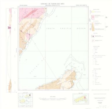 [Geology of Fiji] 1:50,000 series: Geology of Natewa Bay area (Sheet Vanua Levu 8)