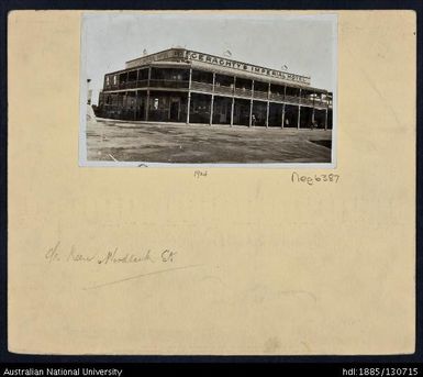 Golan Hotel Lismore card 1 side 2