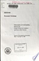 Defense, personnel exchange : memorandum of understanding between the United States of America and Papua New Guinea, signed at Port Moresby and Honolulu, May 17 and June 13, 1989