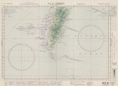 Australian aeronautical map: Formosa (Sheet NF4)