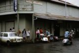 French Polynesia, street scene in Papeete