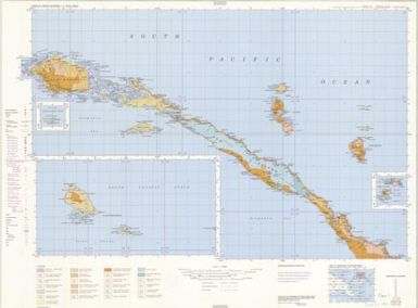 Papua New Guinea 1:500 000 terrain (Sheet PNG 13)