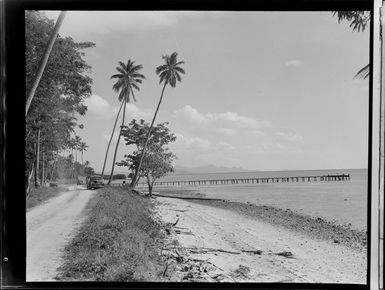 Wharf in Malan Anchorage, Vanua Levu, Fiji