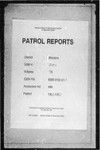 Patrol Reports. Western District, Daru, 1962 - 1963