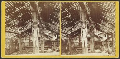 Interior Ruined Canoe Shed, Makira, San Christoval [Christobal], Solomon Group