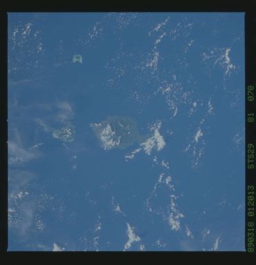 S29-81-078 - STS-029 - STS-29 earth observations