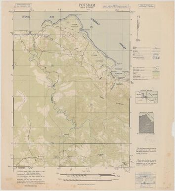 New Guinea 1:20,000 series: Potsdam, ed.2, front