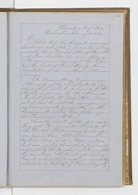 William H. Seward to Robert Crichton Wyllie, Minister for Foreign Affairs of Hawaii