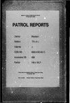 Patrol Reports. Western District, Rouku, 1956 - 1957