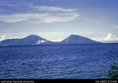 Rabaul from Ralum Plantation, near Kokopo