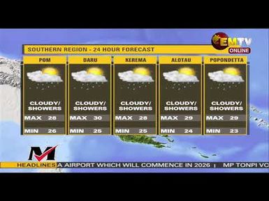 NATIONAL EMTV NEWS | 6PM | TUESDAY 23rd DECEMBER, 2025