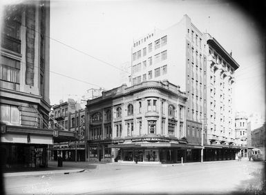 Corner of Panama Street and Lambton Quay, Wellington