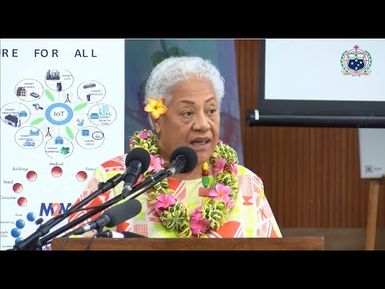 PM Fiame Naomi Matā'afa - Youth in ICT for Inclusive Digital Transformation (30/04/2025)