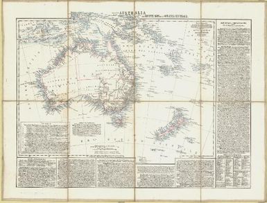 Australia ed Arcipelaghi dell' Oceania Centrale / Benedetto Marzolla