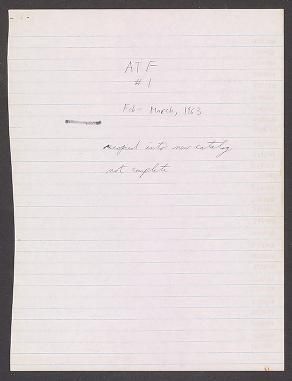 National Museum of Natural History (U.S.) Pacific Ocean Biological Survey Program field research records, 1961-1973 : Mc Farlane notes