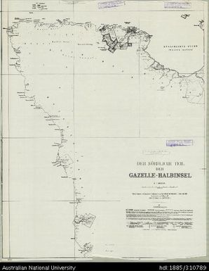 Papua New Guinea, East Sepik Province, West, Sheet 3 of 3, 1:100 000, 1979