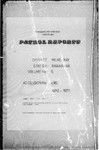 Patrol Reports. Milne Bay District, Rabaraba, 1970 - 1971