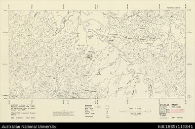 Papua New Guinea, Lower Ramu Area, Ramu, Provisional map, Sheet NMP-58-032, 1958, 1:63 360