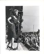 Betty Hutton singing in Hawaii
