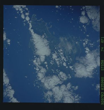 STS050-74-071 - STS-050 - STS-50 earth observations