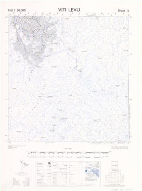 Fiji 1:50,000 (Sheet Viti Levu 5)