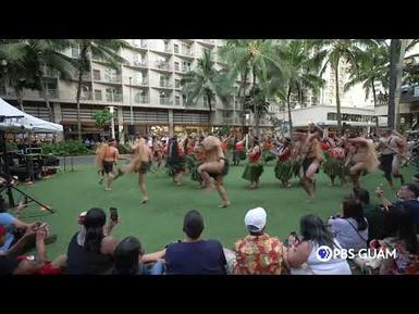 Guam Dance Performance at Waikiki Beach Walk | FestPAC Hawaii 2024