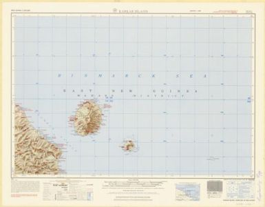 New Guinea 1:250,000 (Karkar Island ; SB 55-2 ; 1966 revised)