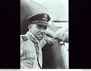 1943. WING COMMANDER CLARRIE PARSONS GLASSCOCK, DFC, COMMANDING OFFICER OF NO 30 BEAUFIGHTER SQUADRON RAAF. WING COMMANDER GLASSCOCK AND HIS NAVIGATOR, FLYING OFFICER CAIN, WERE KILLED IN AN ATTACK ..