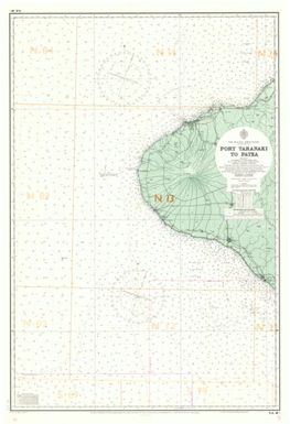 [New Zealand hydrographic charts]: New Zealand - North Island. Port Taranaki to Patea. (Recto 45G)