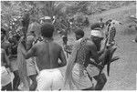 Sango dancers at Ngarinaasuru, probably in 1977