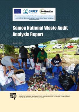 Samoa National Waste Audit Analysis Report - August 2023