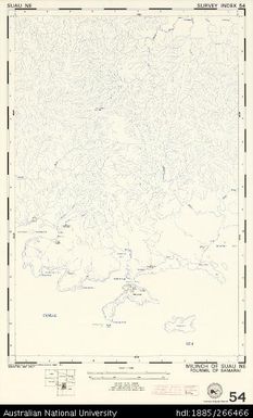 Papua New Guinea, Suau NE, Survey Index 54, 1:50 000, 1974