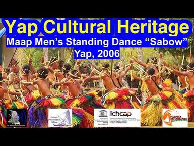 Maap Men's Standing Dance "Sabow", Yap, 2006