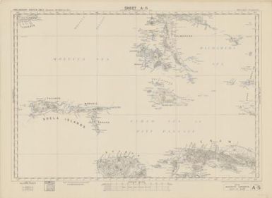 Australian aeronautical map (Sheet A5)