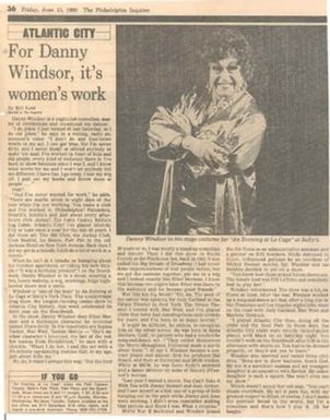 For Danny Windsor, it’s women’s work