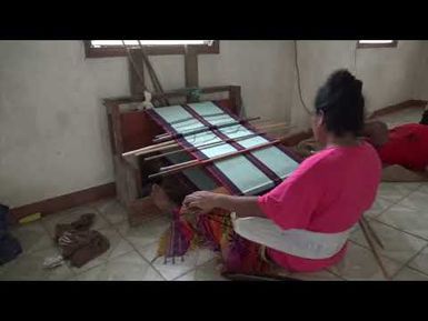 Lamotrek Women's Loom Weaving, Yap, 2019