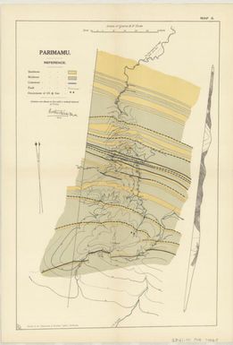 Report on petroleum in Papua: Map 3. Par Mamu (Sheet 3)