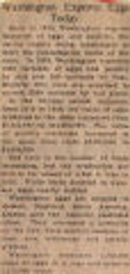Washington Exports Eggs Today. Northwest History. Postal Service, Editorials to Surveys Poultry & Eggs. Eggs, General. Shippment. United States