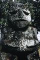 French Polynesia, stone sculpture in Papeete