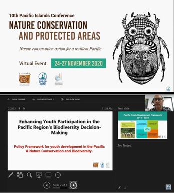 Session 23 :Pacific Youth Engagement in Biodiversity and Conservation Decision Making Process