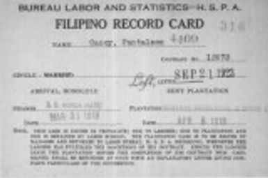Casoy, Pantaleon