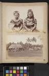 Two Tongan Belles (twins); Tongan Village (Navutoka), [Tonga, c1880 to 1889]
