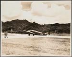 RNZAF Hudson at Rarotonga November 1944.