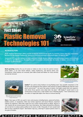 Plastic Removal Technologies 101 - Factsheet
