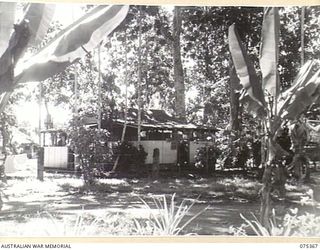 LAE, NEW GUINEA. 1944-02-18. THE OFFICES AND QUARTERS OF THE AIDE-DE-CAMP AT HEADQUARTERS NEW GUINEA FORCE
