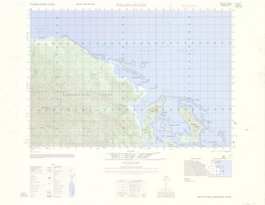 Solomon Islands 1:50,000: Malapa Island (7928-I)