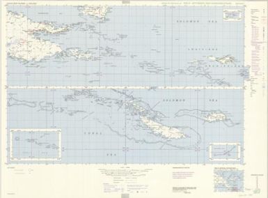 Papua New Guinea 1:500 000 settlement and communication (Sheet PNG  17)